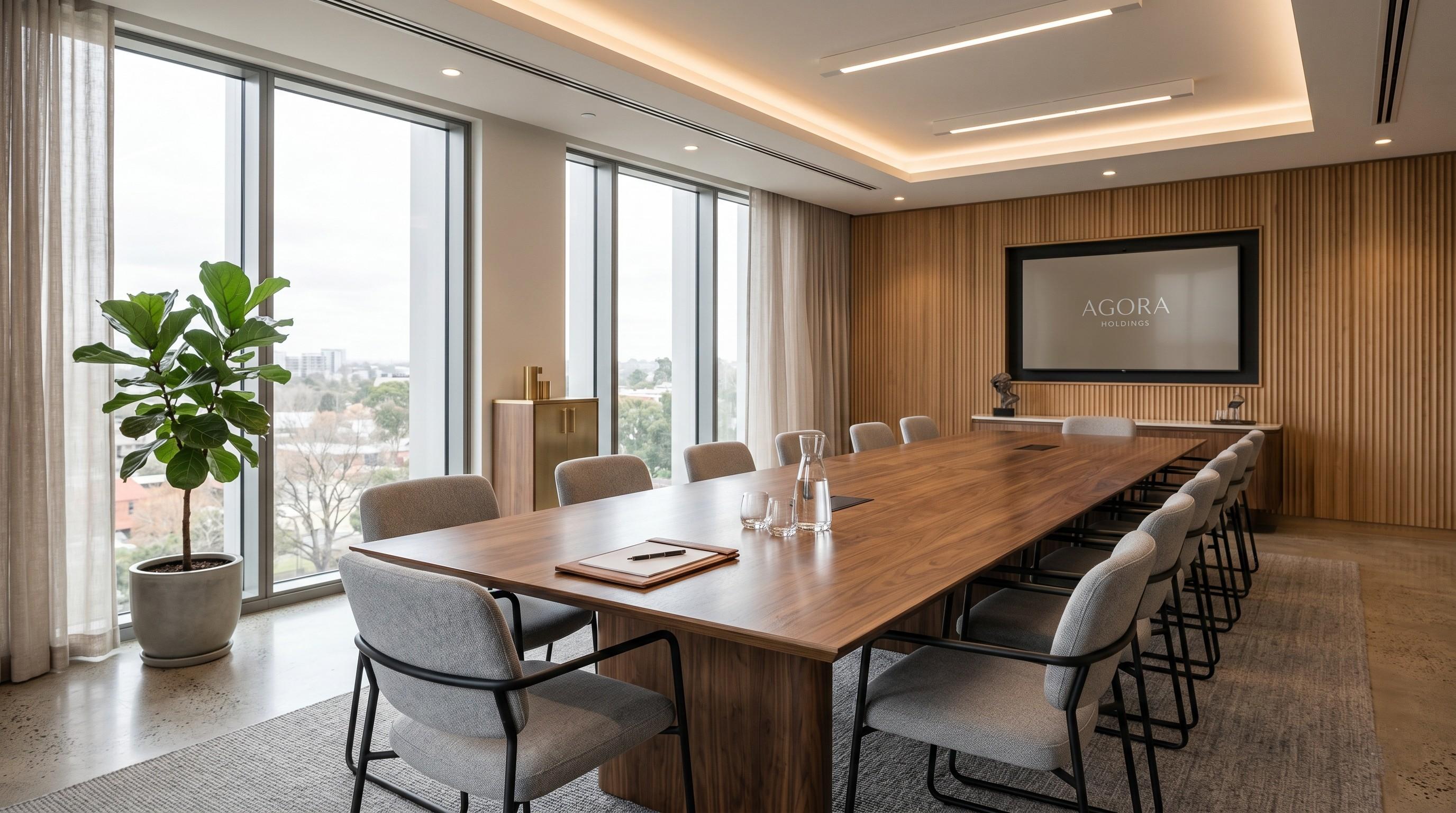 Oyster Investments boardroom